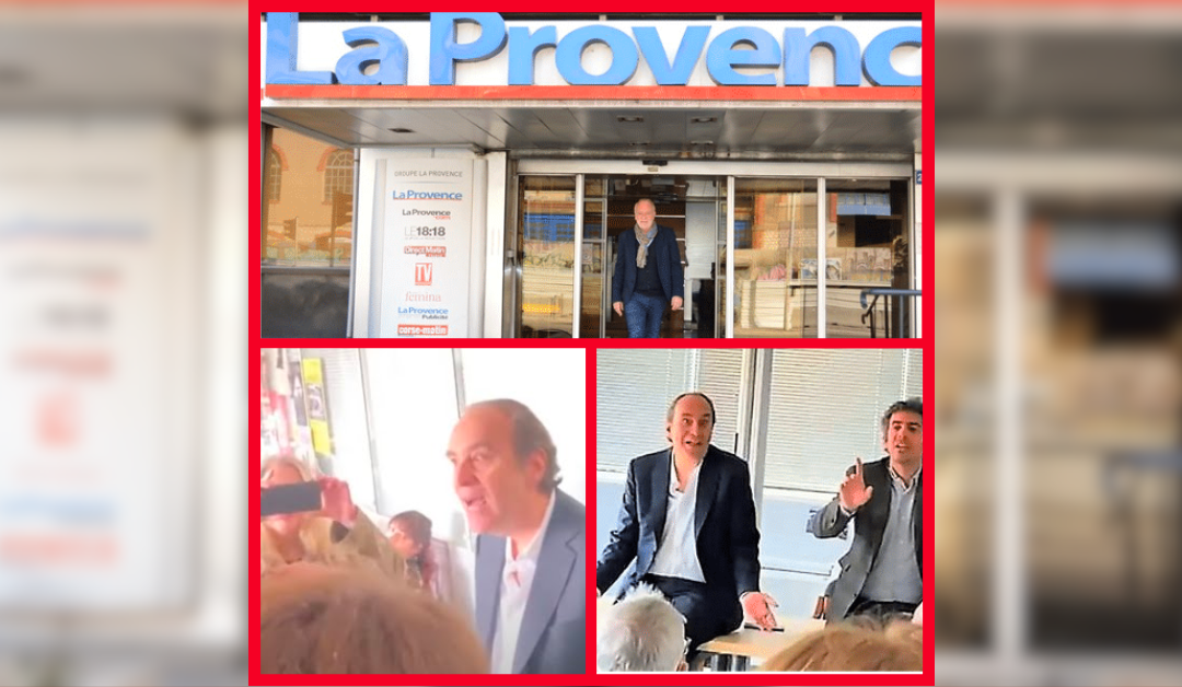 Rencontre entre Xavier Niel et les journalistes de La Provence
