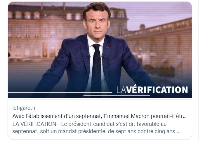 [Macron] – Septennat