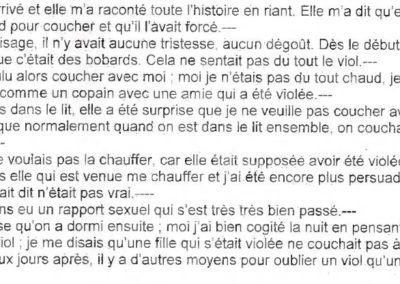témoignage