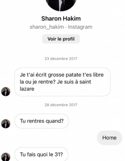 discussion entre sharon hakim et juan branco