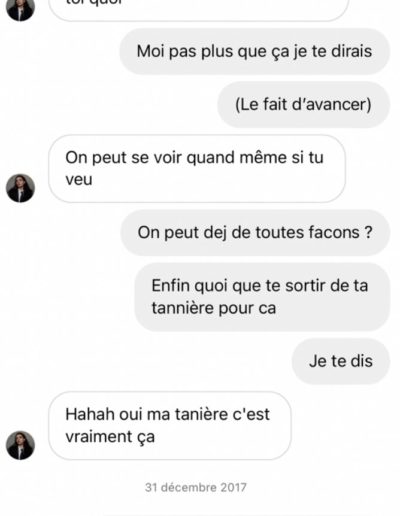 discussion entre sharon hakim et Juan Branco